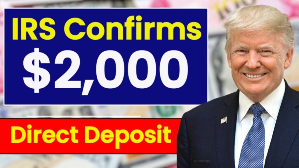  $2,000 Direct Deposit