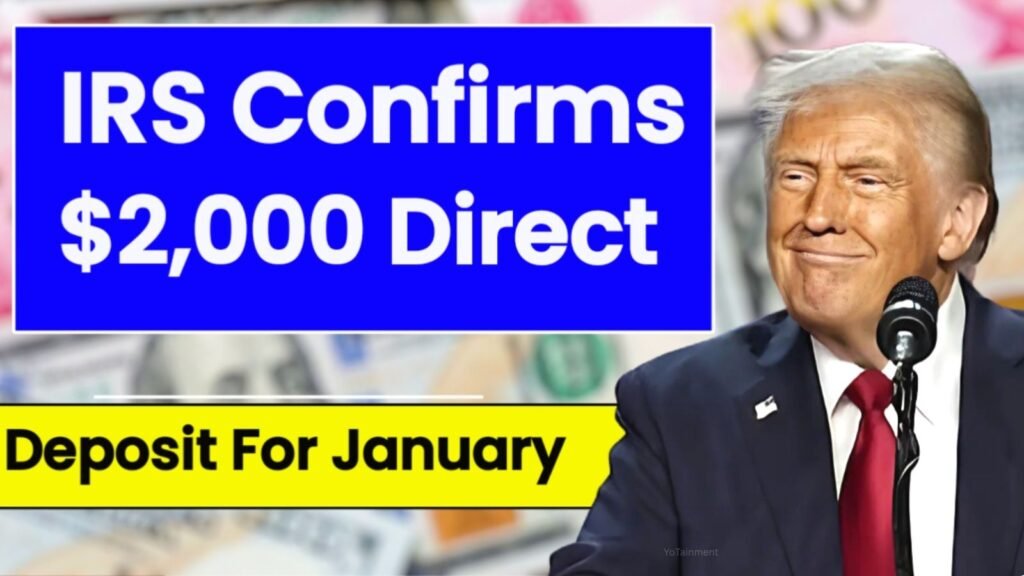 IRS $2,000 Direct Deposit